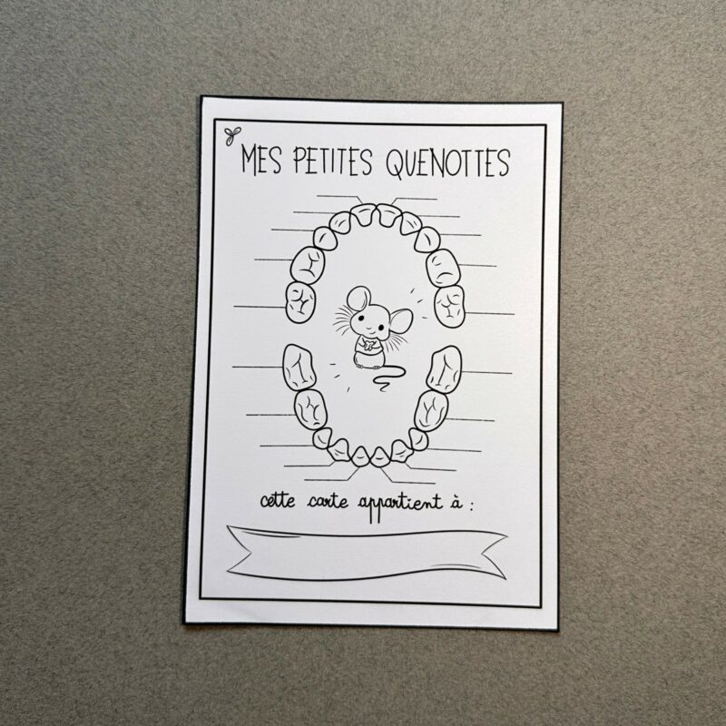 carte des dents