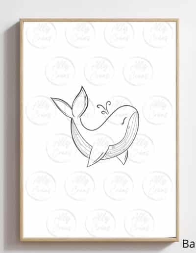 Design Animaux pour aquarelle personnalisée