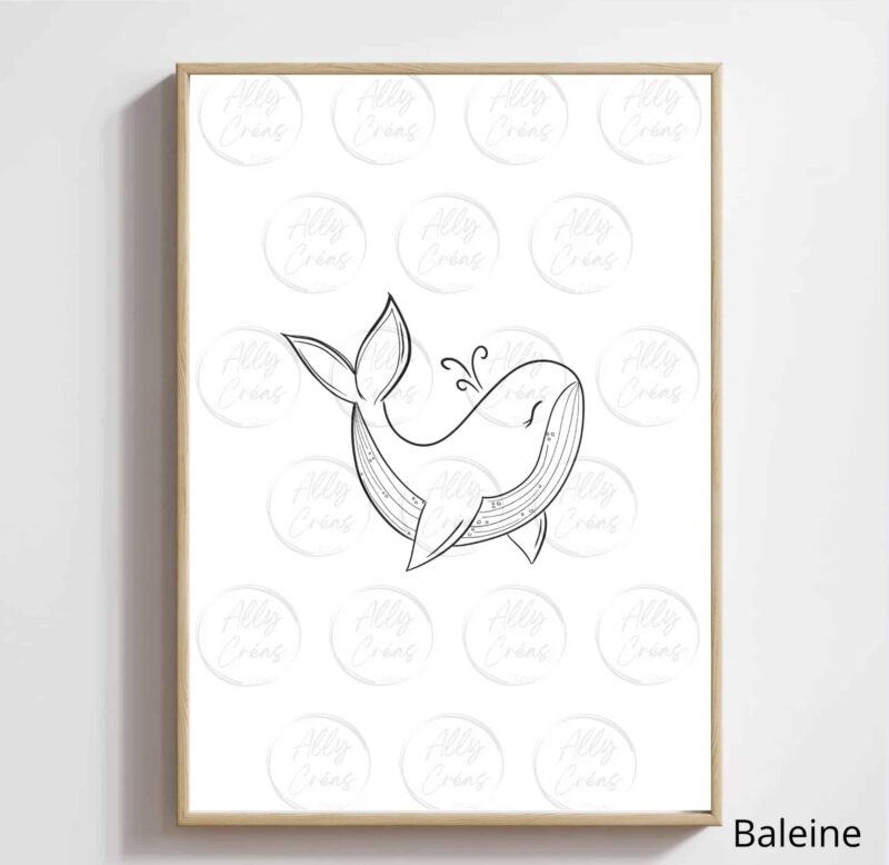 Design Animaux pour aquarelle personnalisée