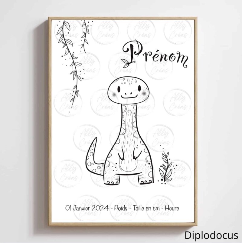Design Animaux pour aquarelle personnalisée