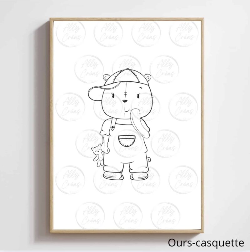 Design Animaux pour aquarelle personnalisée