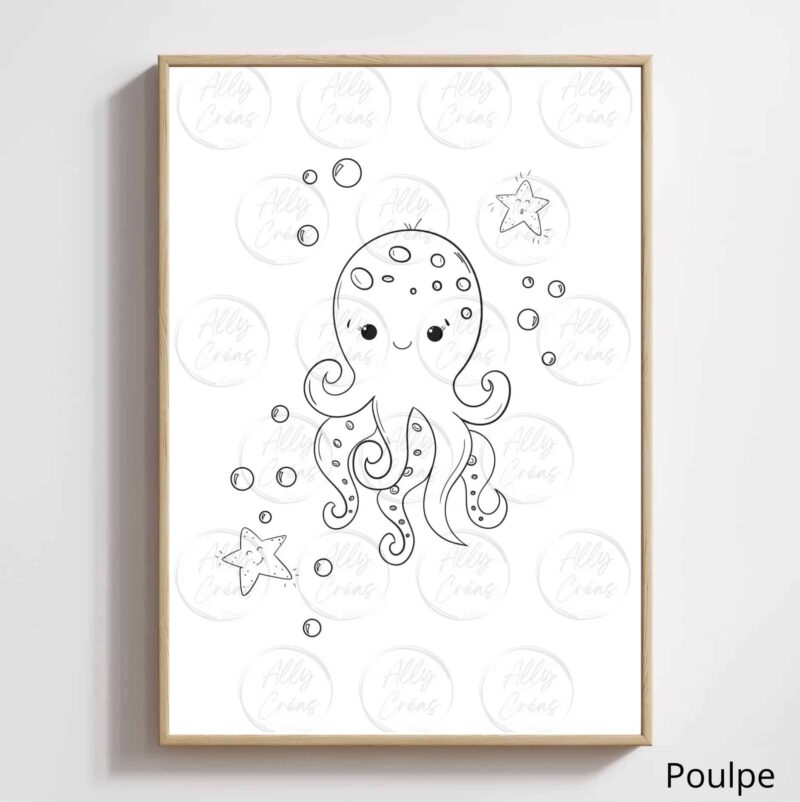 Design Animaux pour aquarelle personnalisée